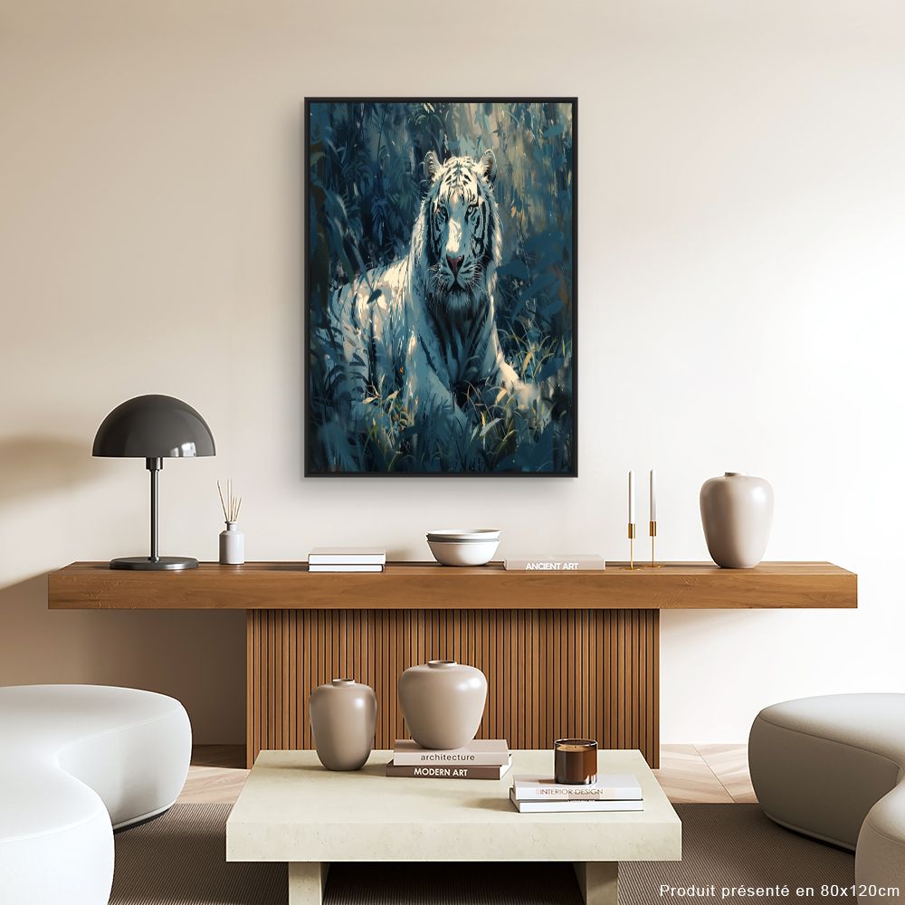 Toile "Tigre majestueux"