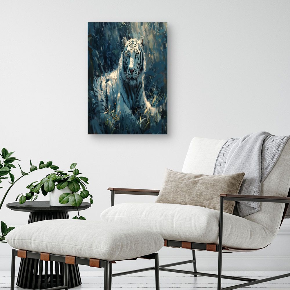 Toile "Tigre majestueux"