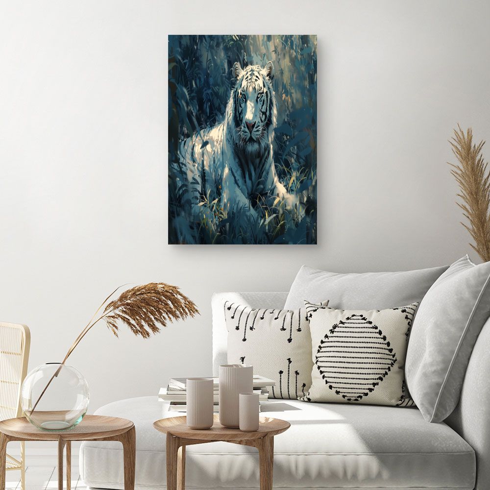 Toile "Tigre majestueux"
