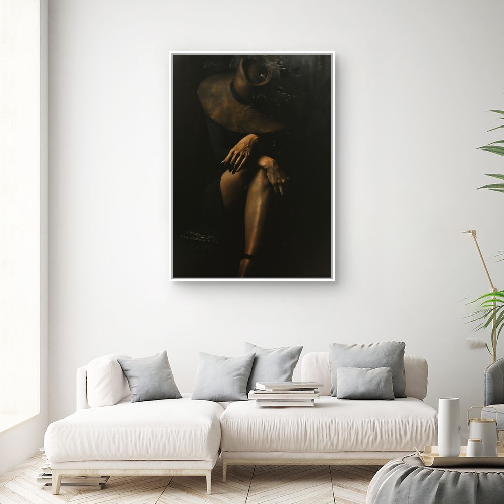 Toile "Mystérieuse élégance"