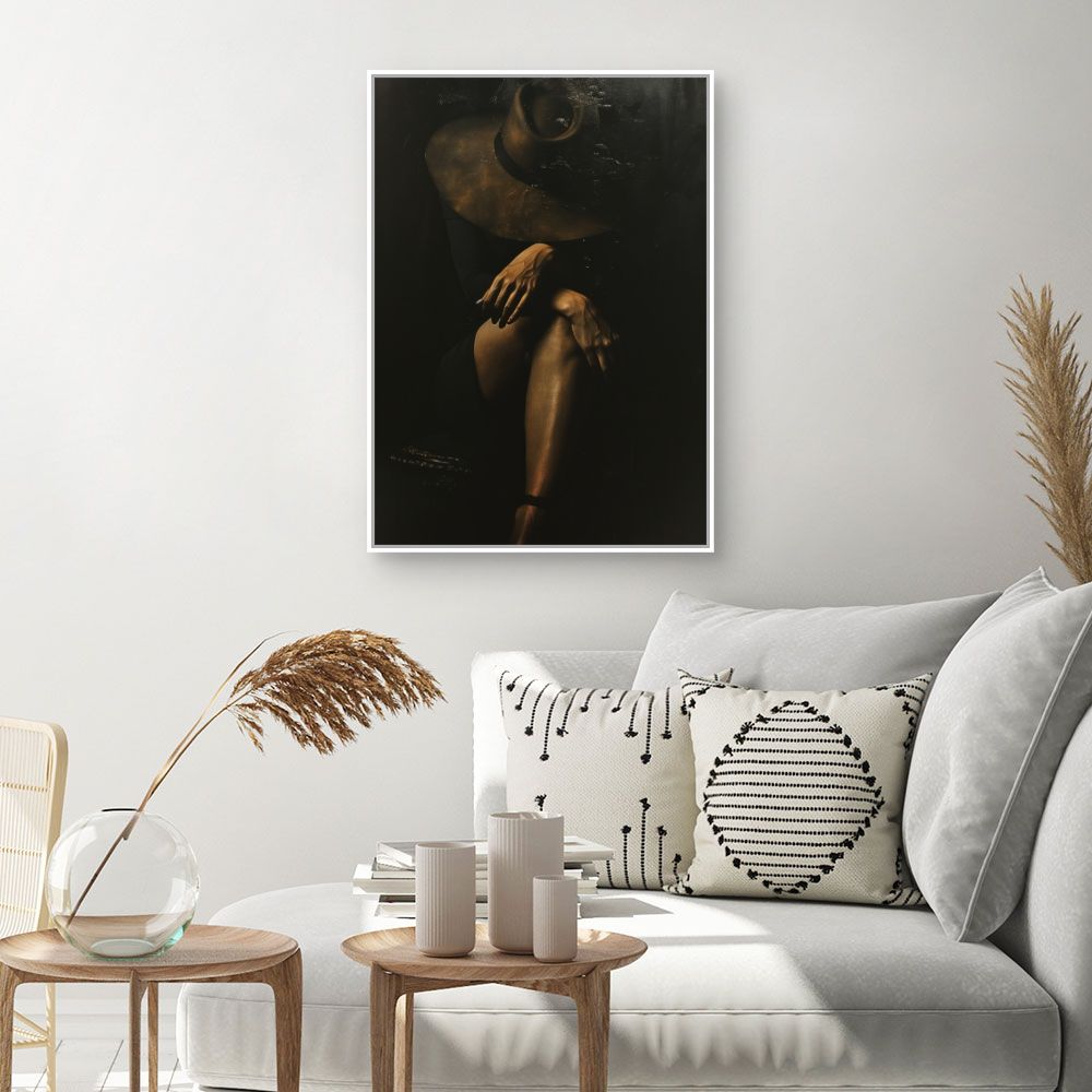 Toile "Mystérieuse élégance"