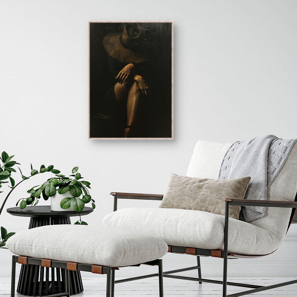 Toile "Mystérieuse élégance"