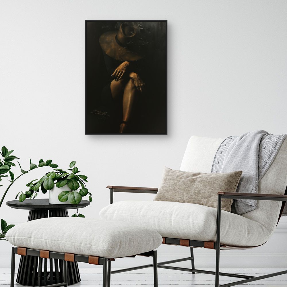 Toile "Mystérieuse élégance"