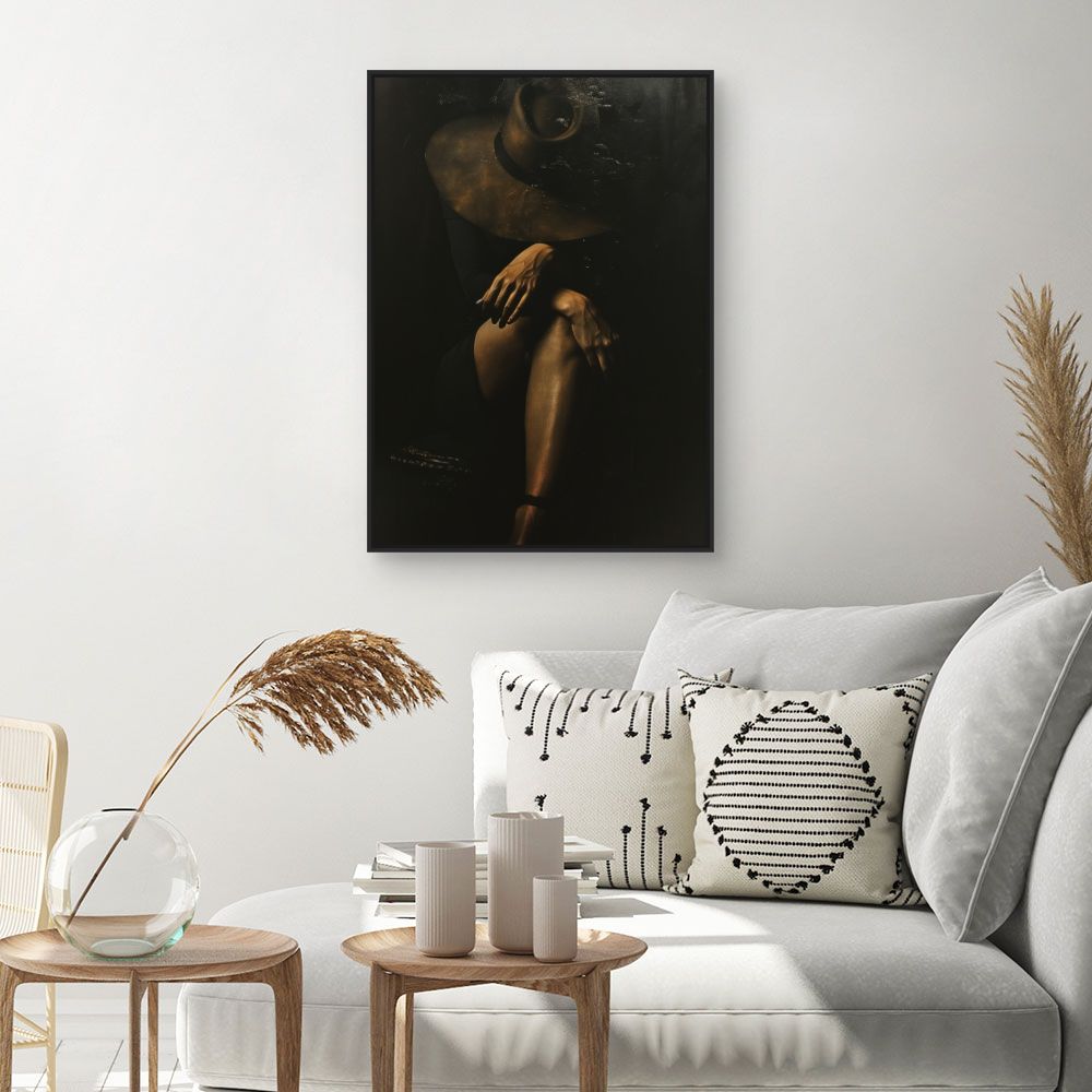 Toile "Mystérieuse élégance"