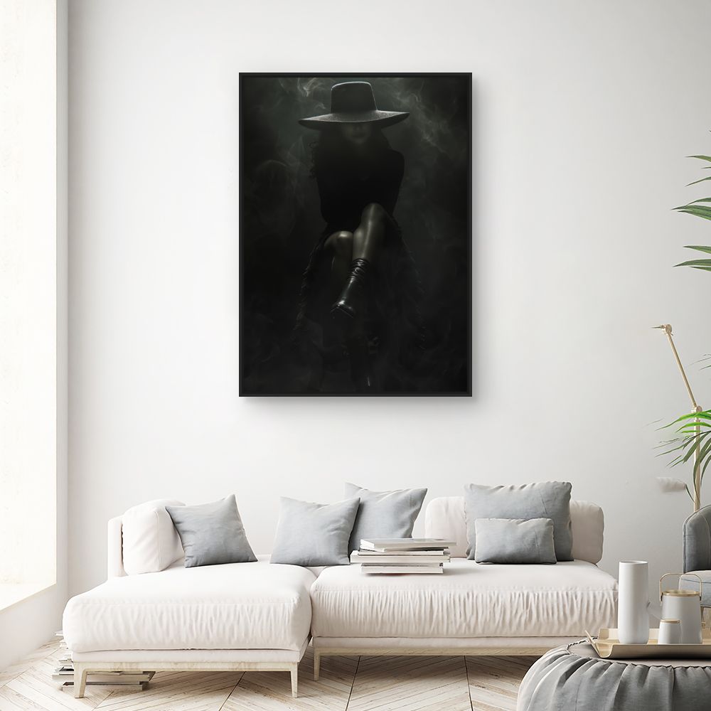 Toile "Mystérieuse élégance"