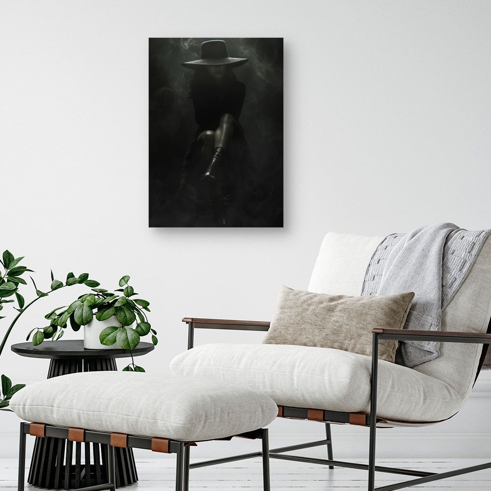 Toile "Mystérieuse élégance"