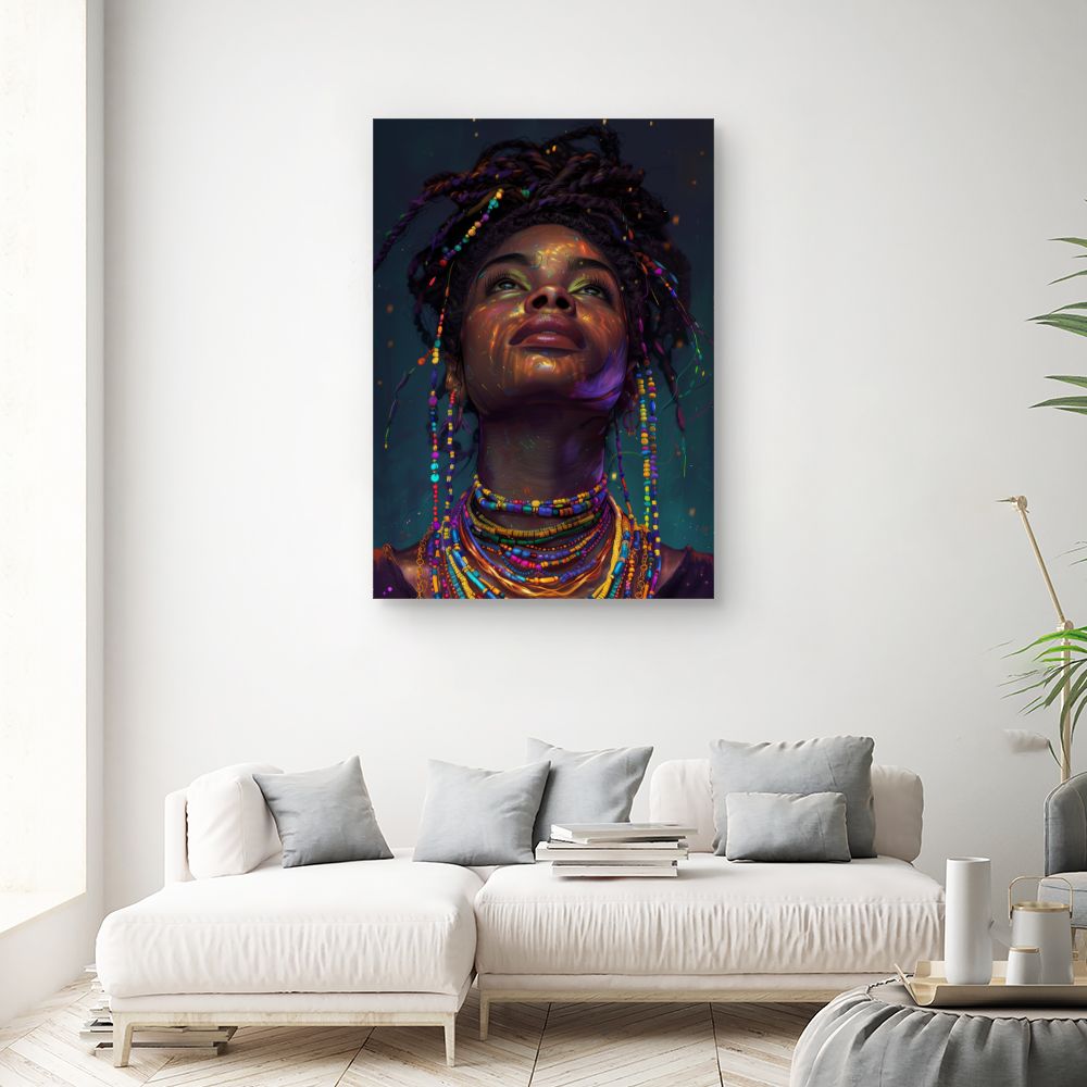 Toile "Éclat vibrant"