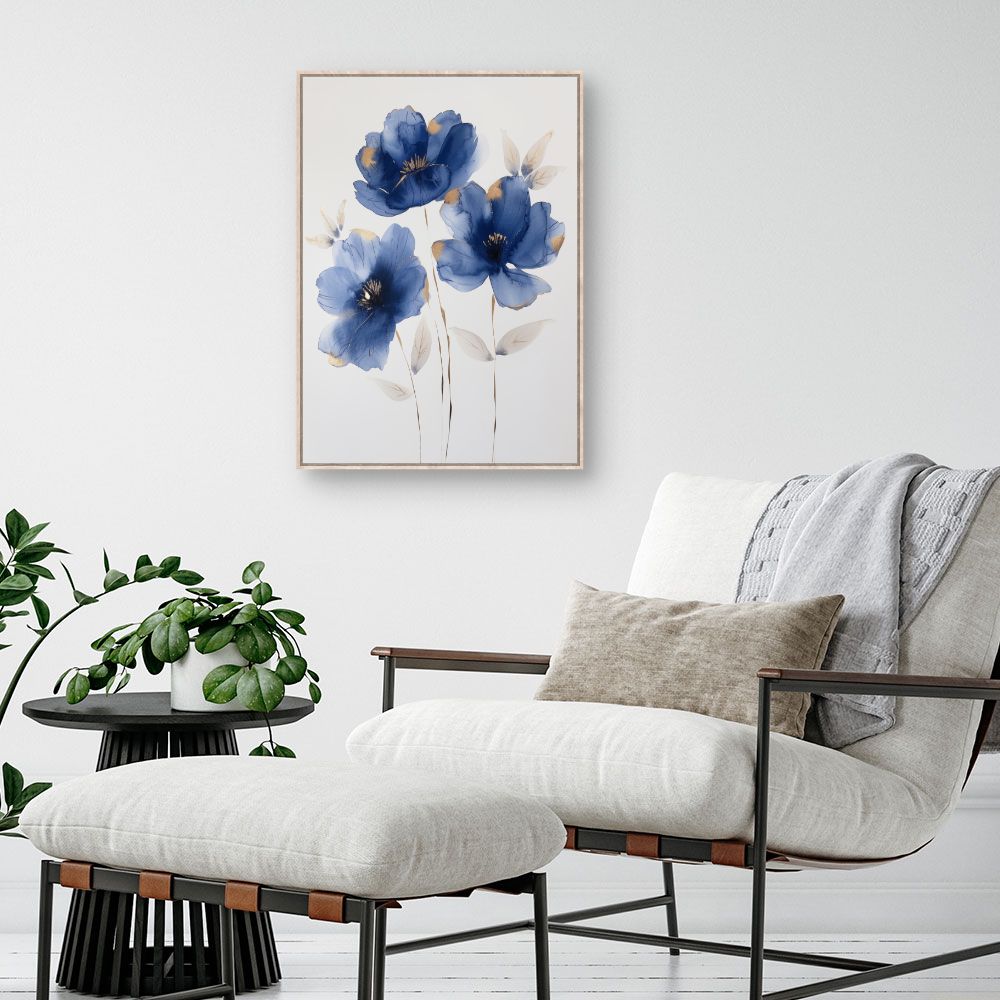 Schilderij "Elegante bloemen"