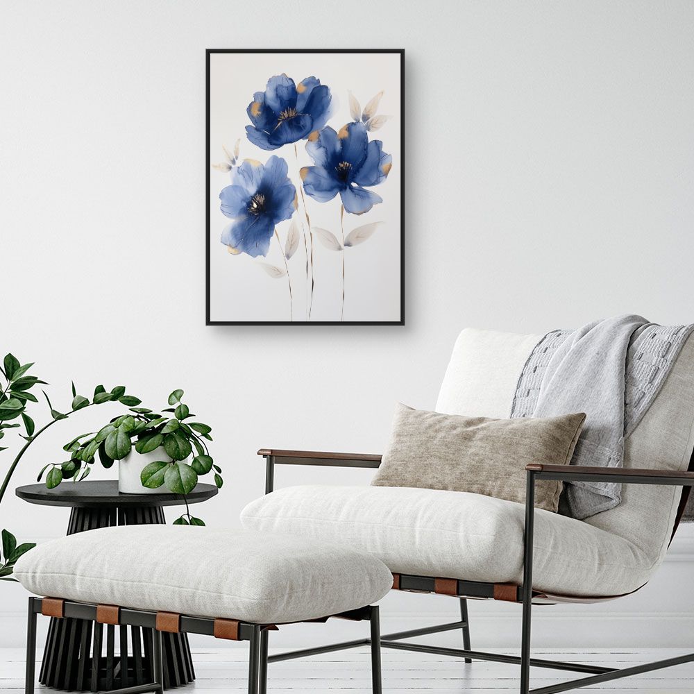 Schilderij "Elegante bloemen"