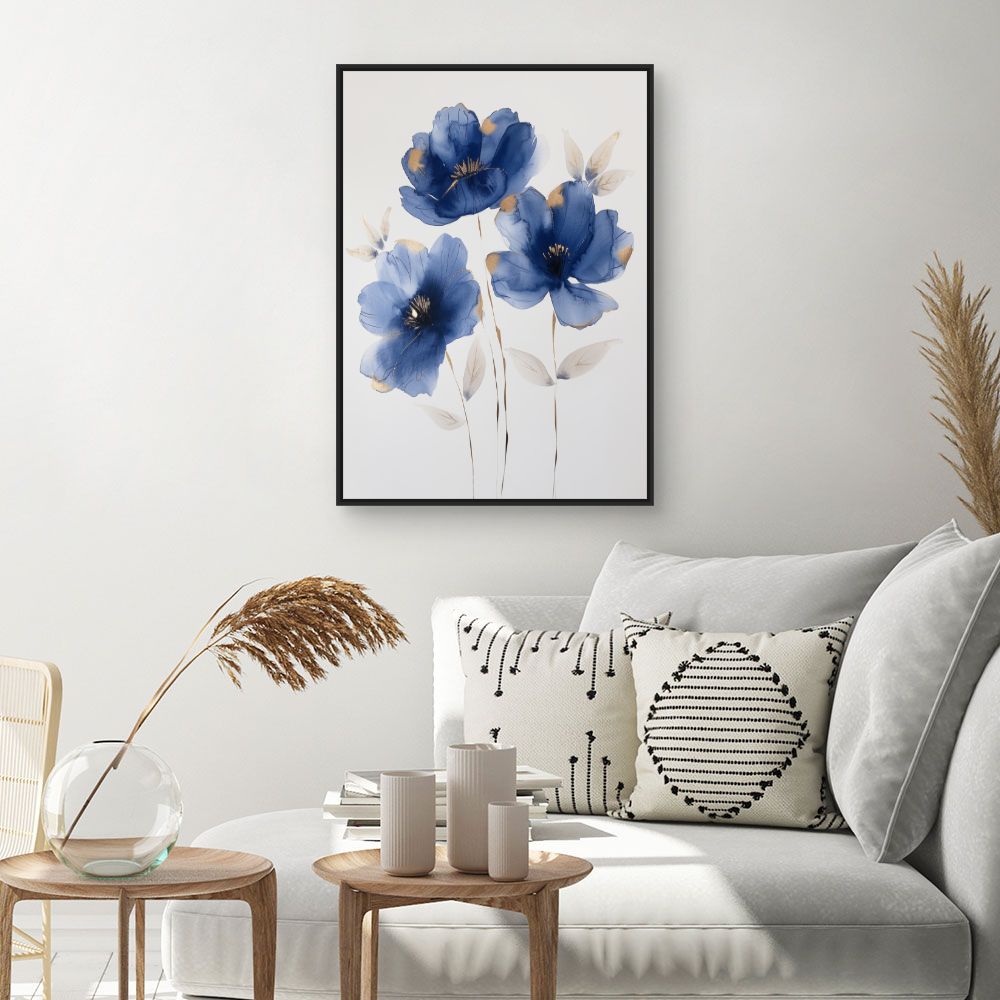 Schilderij "Elegante bloemen"