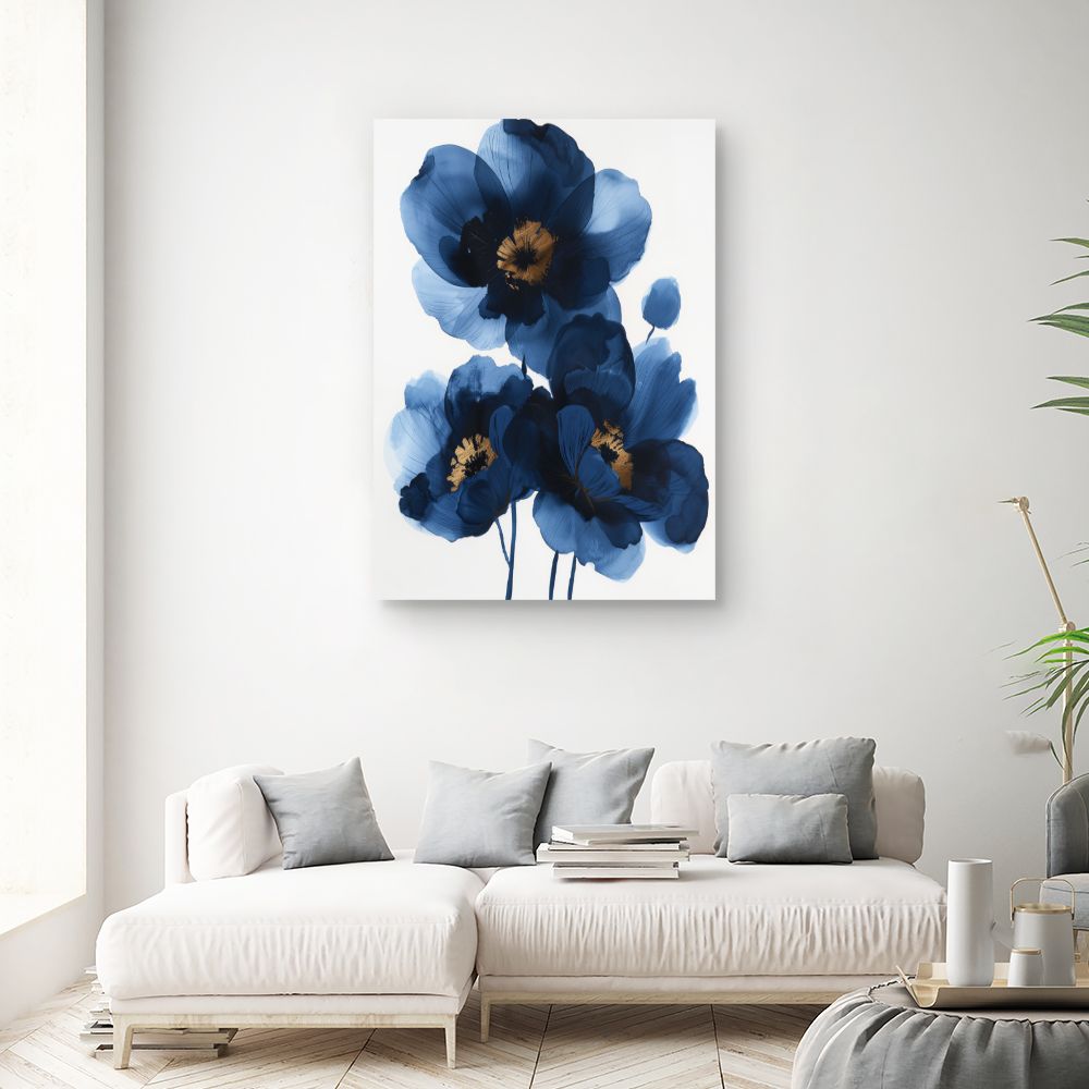Schilderij "Elegante bloemen"