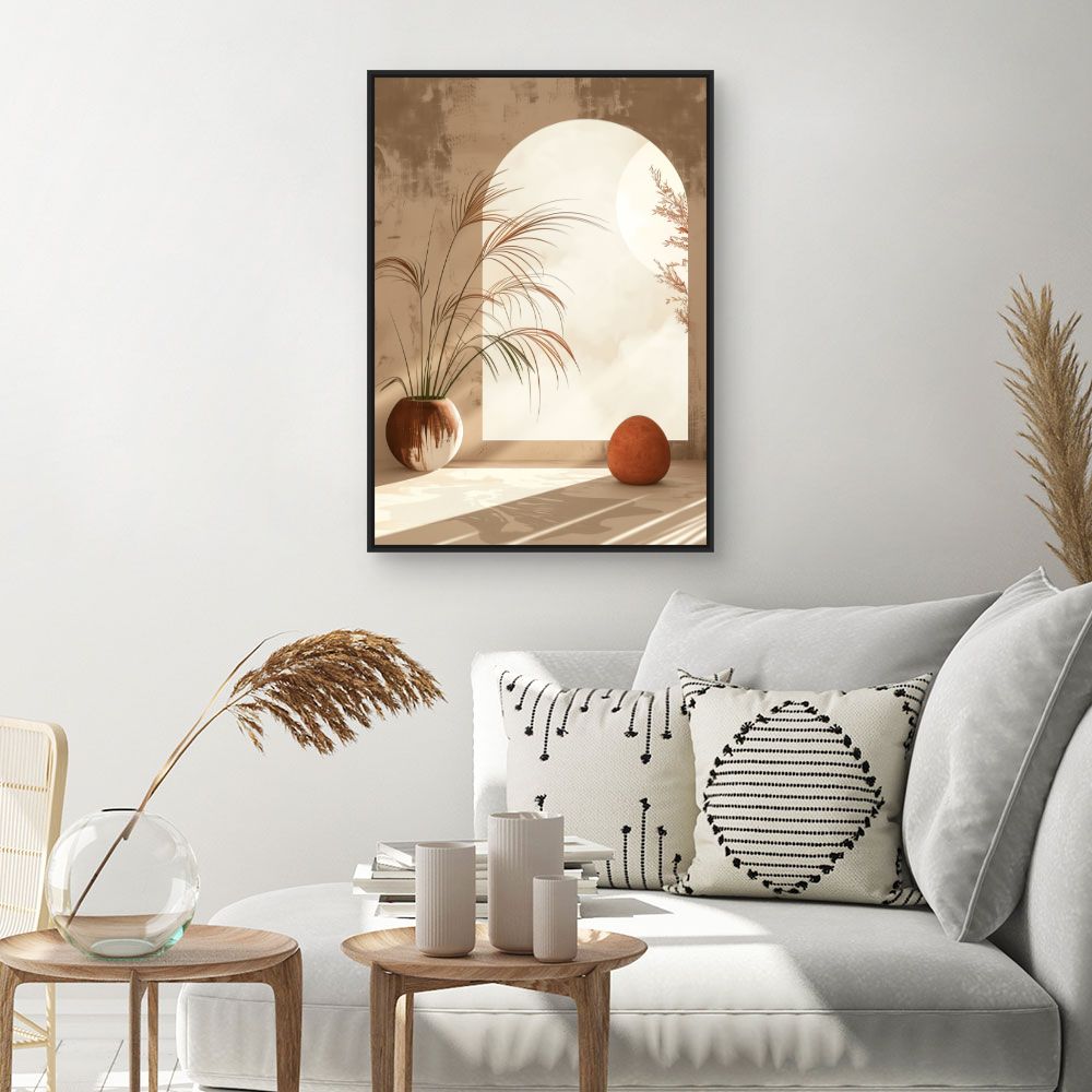 Toile "Élégance lumineuse"