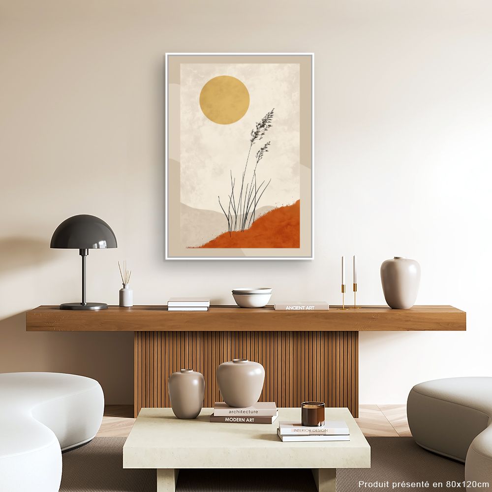 Toile "Élégance minimaliste"