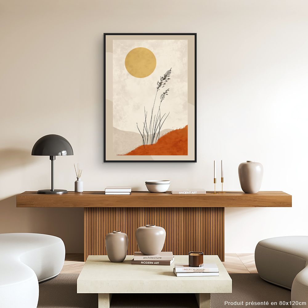 Toile "Élégance minimaliste"