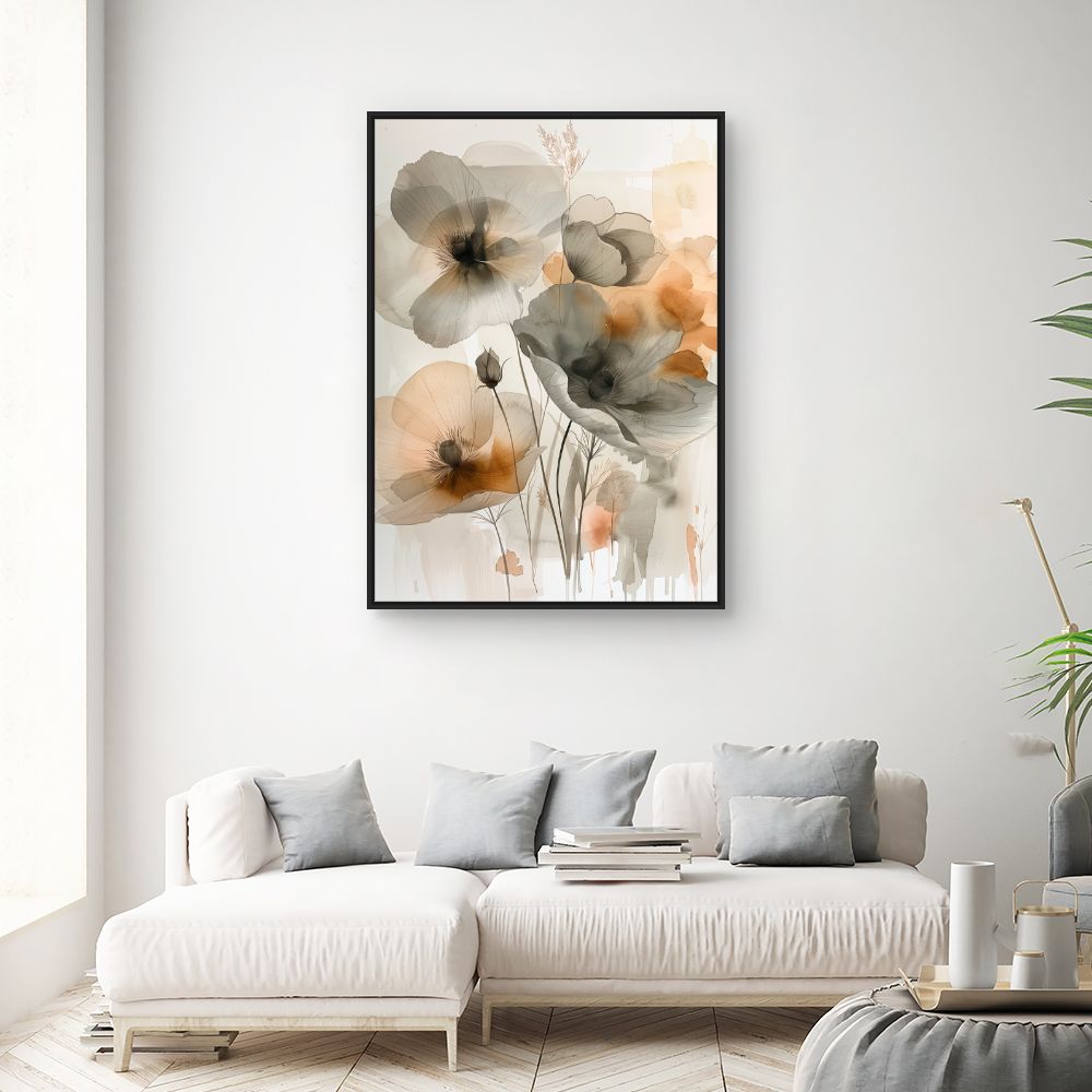 Schilderij "Elegante bloemen"