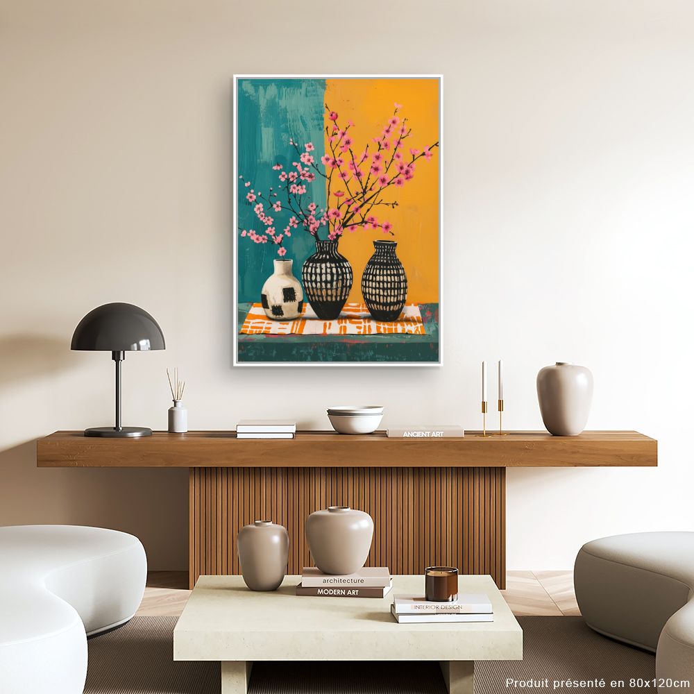 Schilderij "Elegante bloemen"