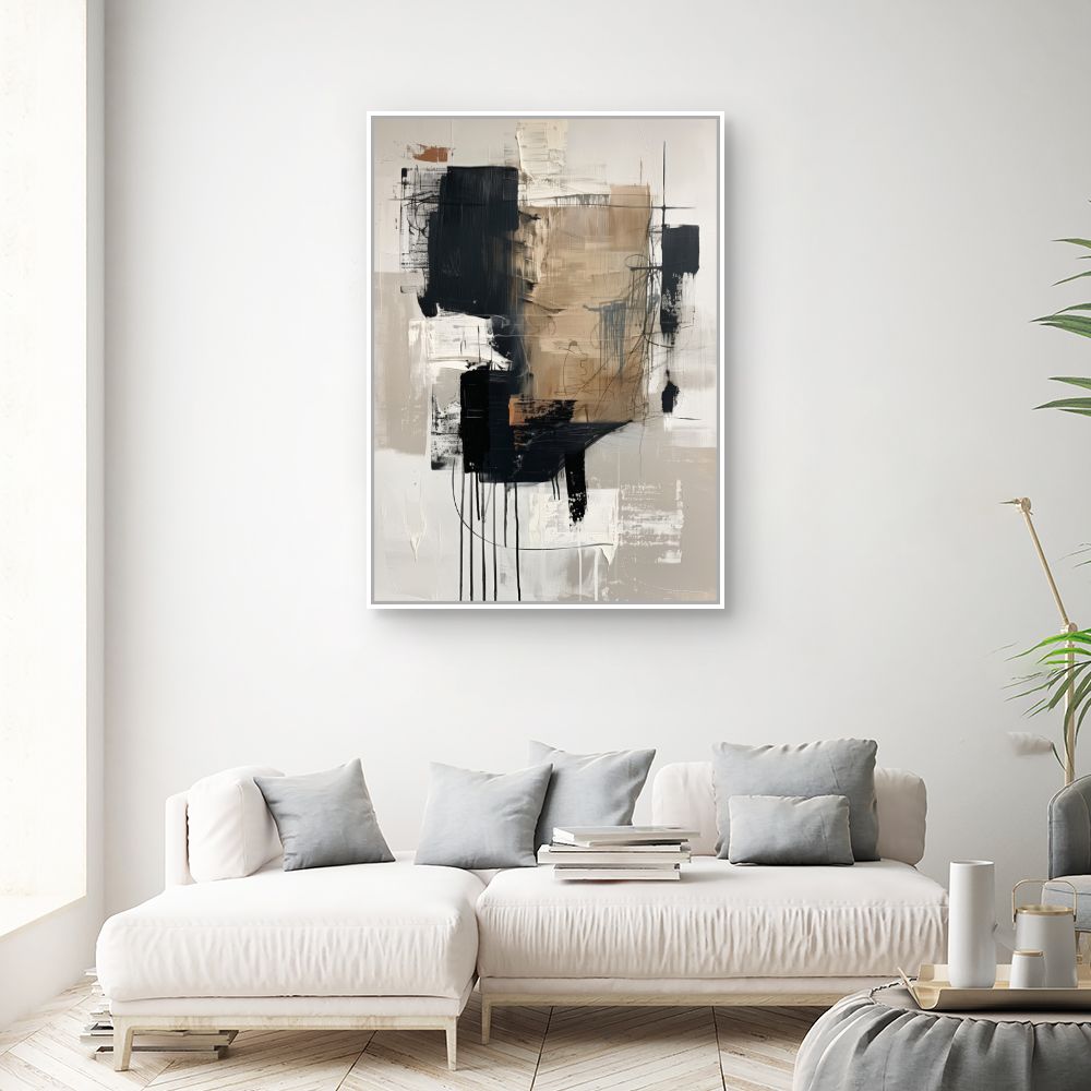 Schilderij "Abstract Evenwicht"