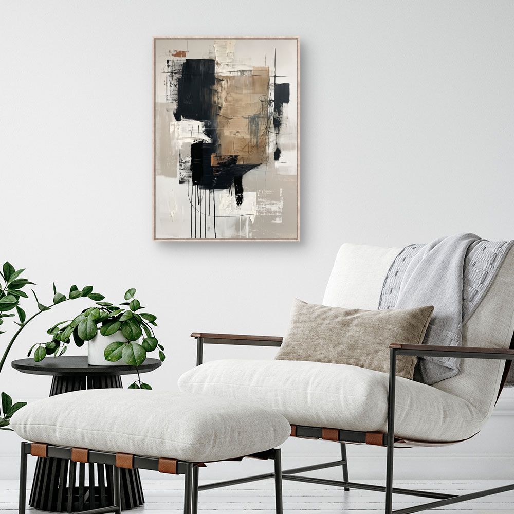 Schilderij "Abstract Evenwicht"