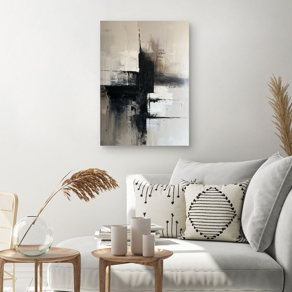 Schilderij "Moderne abstracte elegantie"