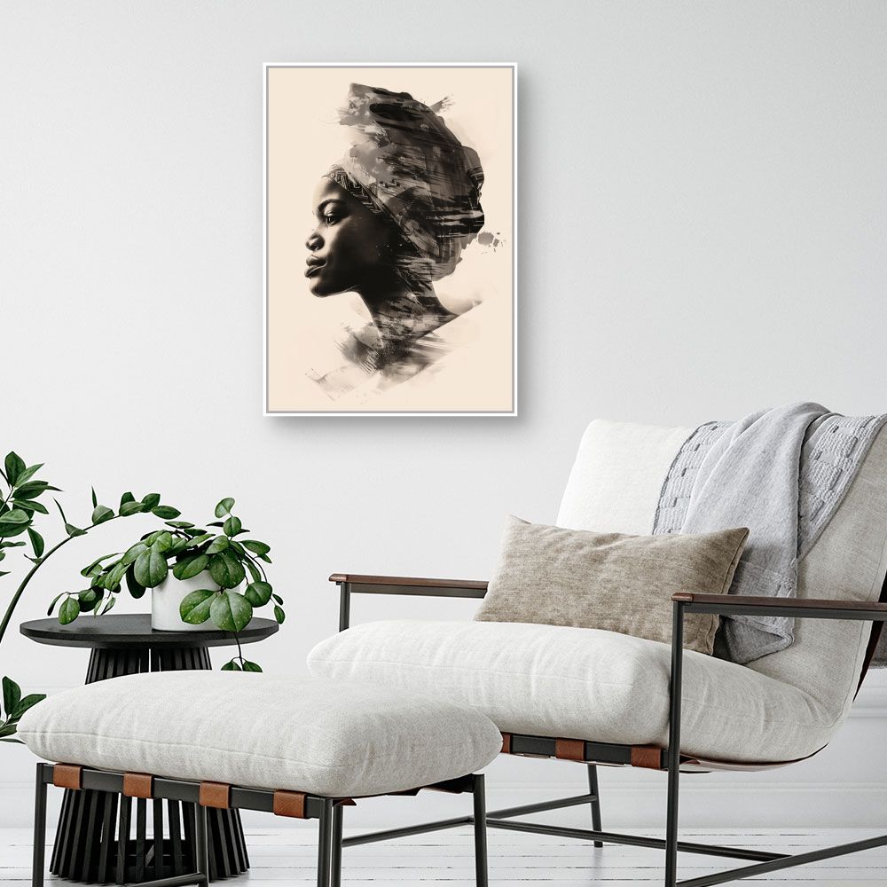 Schilderij "Artistiek portret"