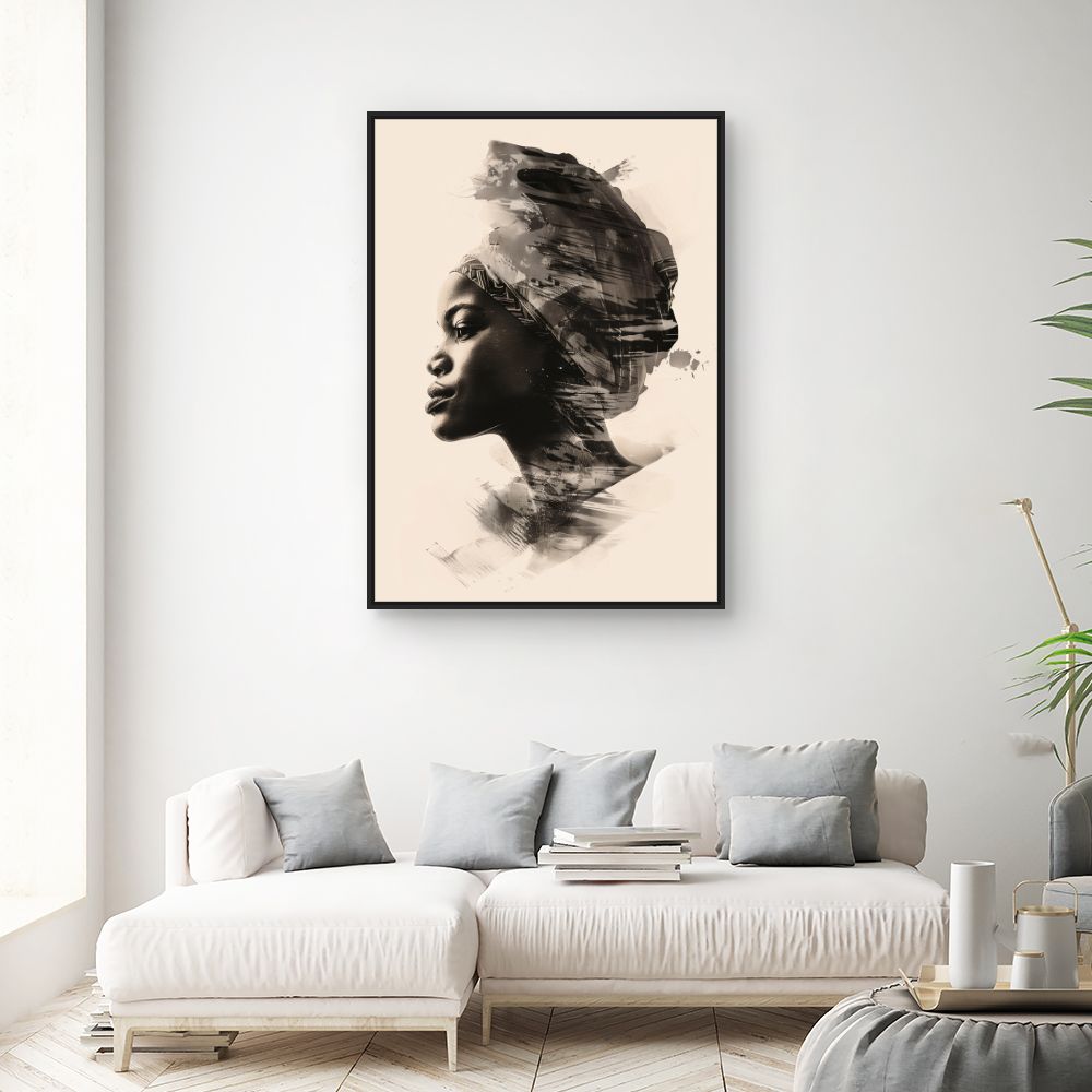 Schilderij "Artistiek portret"