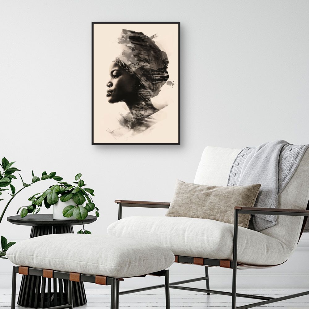 Schilderij "Artistiek portret"