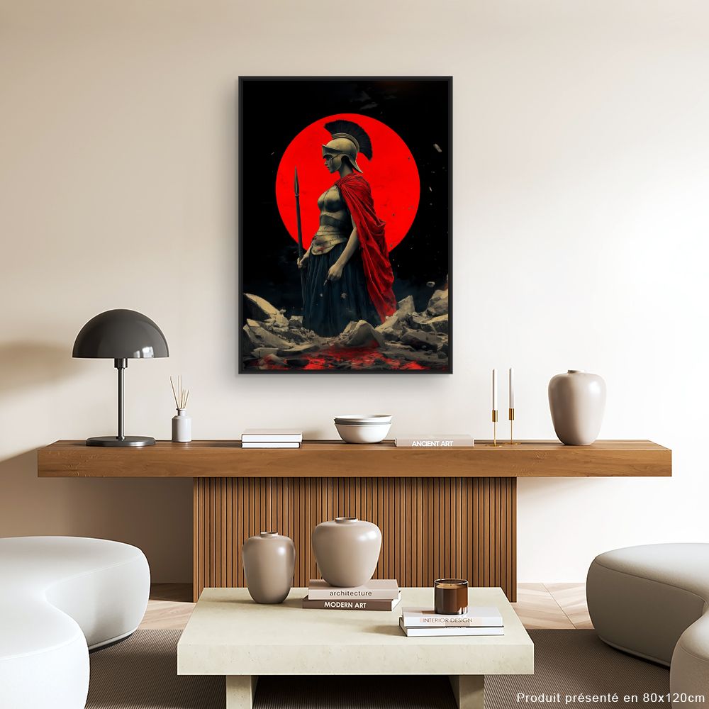 Toile "Guerrier envoûtant"