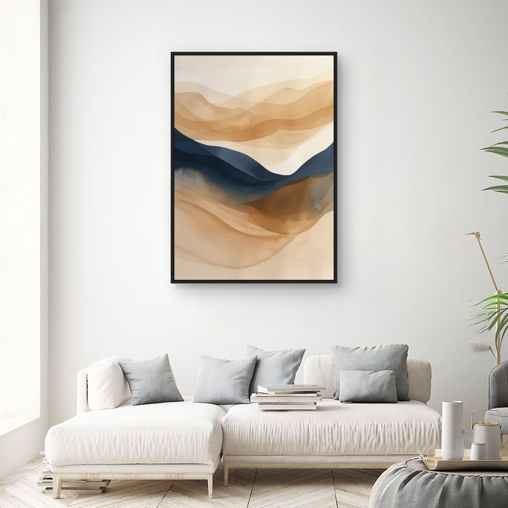 Schilderij "Golvende harmonieën"