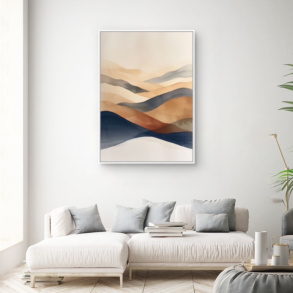 Toile "Paysages ondulants"