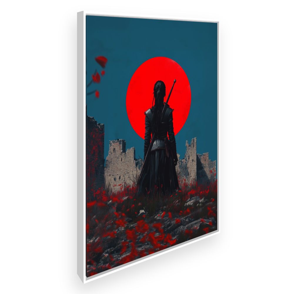 Toile Épopée médiévale – toile cadre blanc (slide 2)