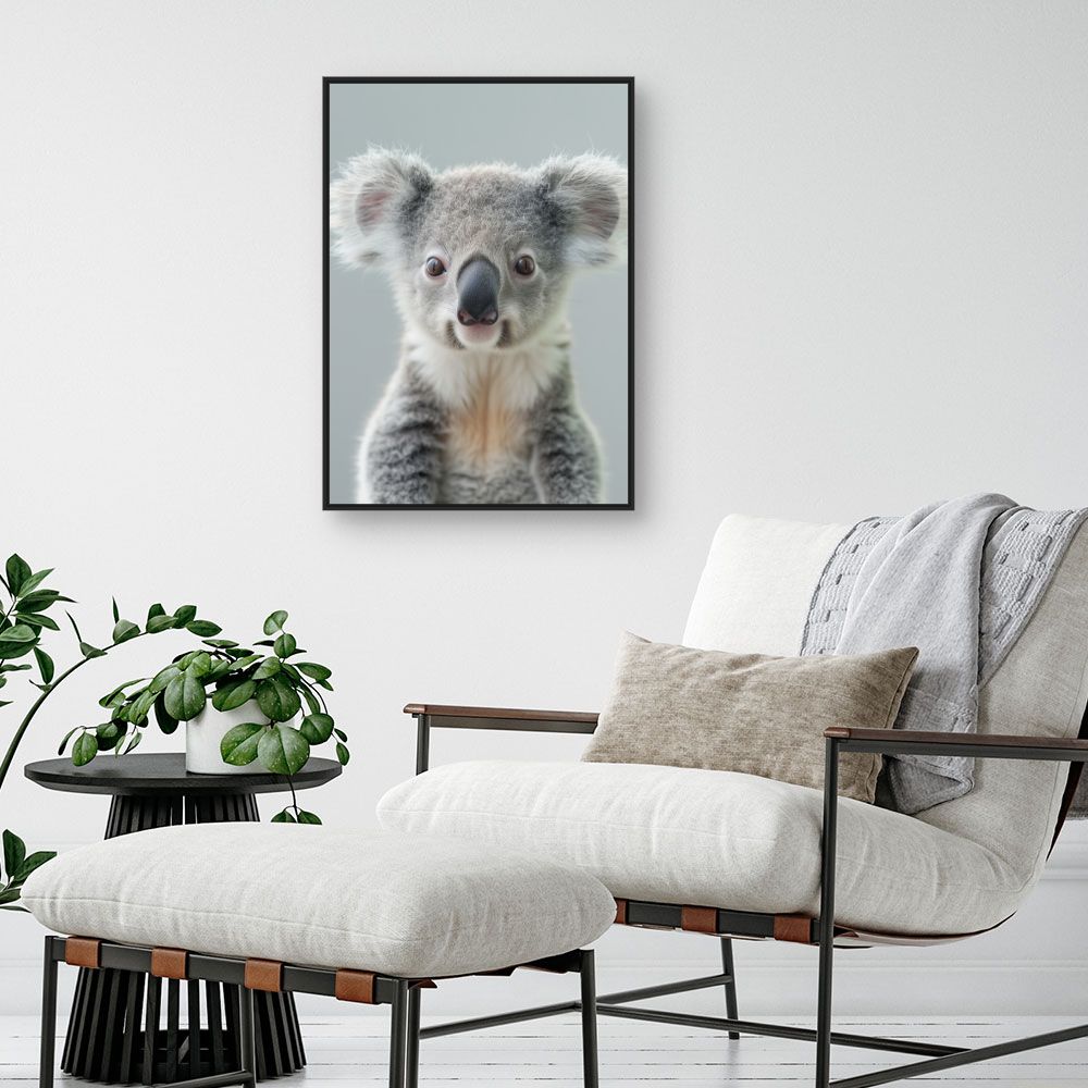 Toile "Adorable koala regard"