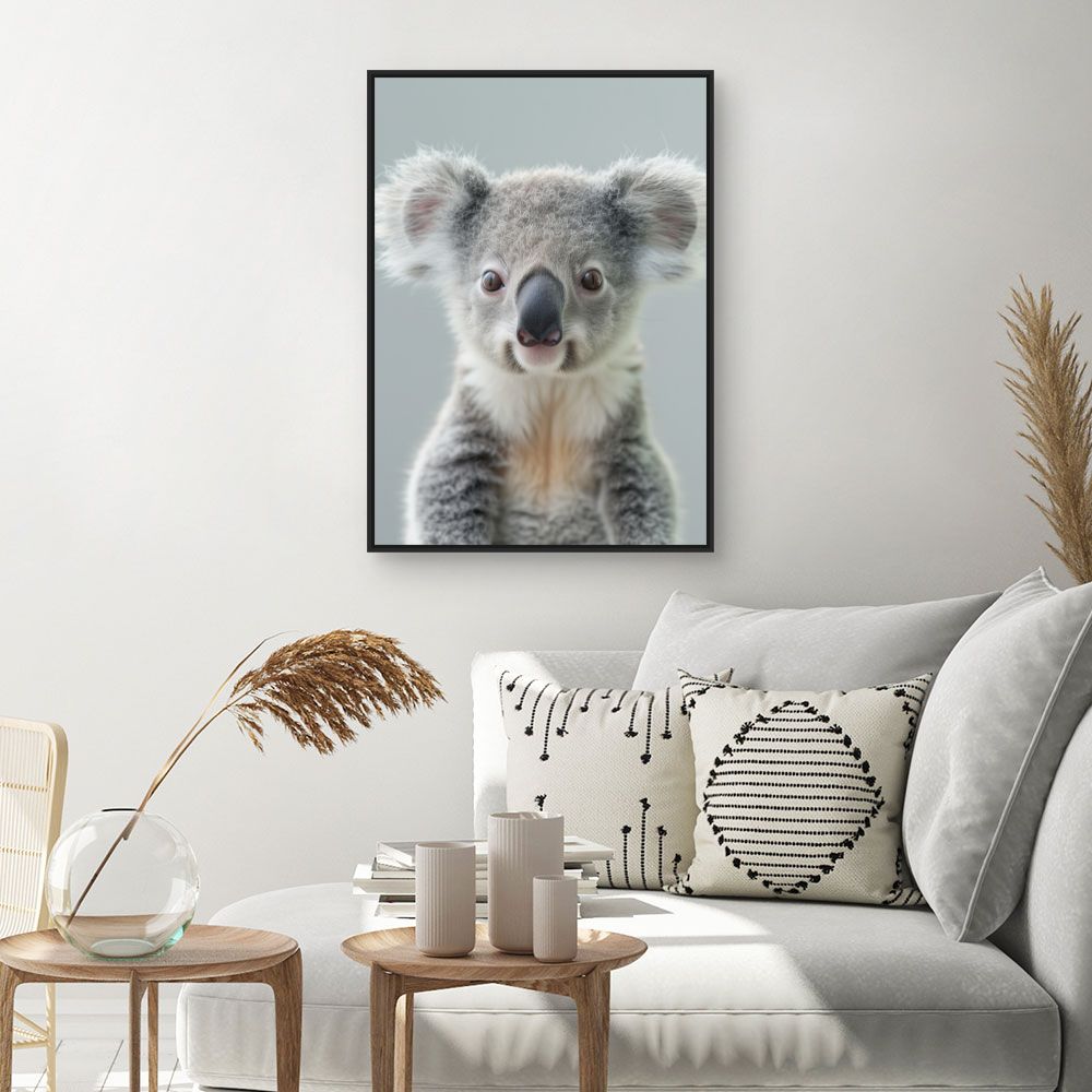 Toile "Adorable koala regard"