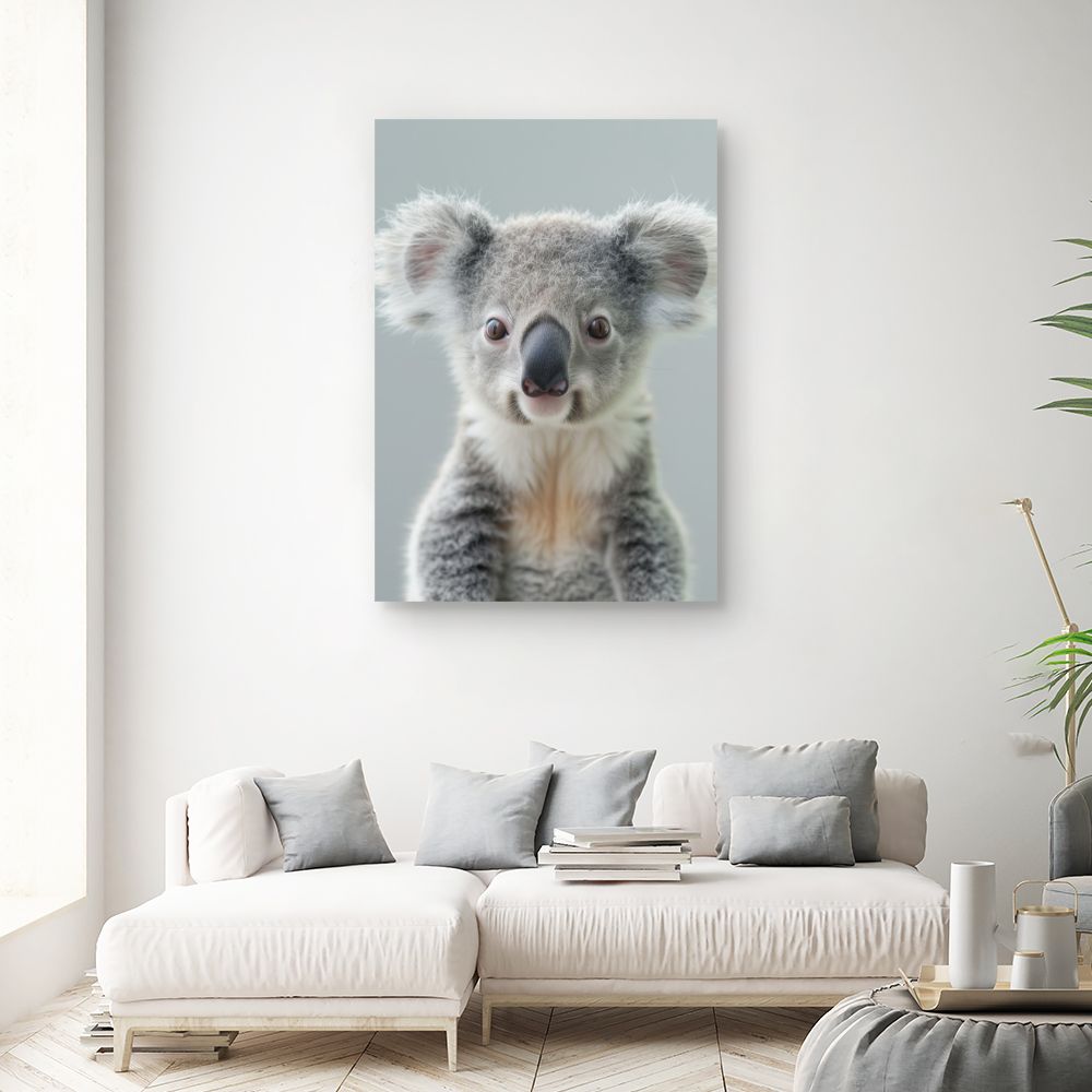 Toile "Adorable koala regard"