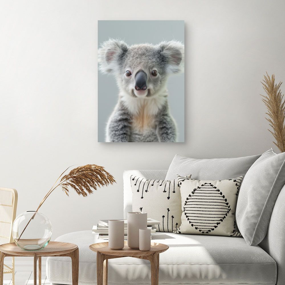 Toile "Adorable koala regard"