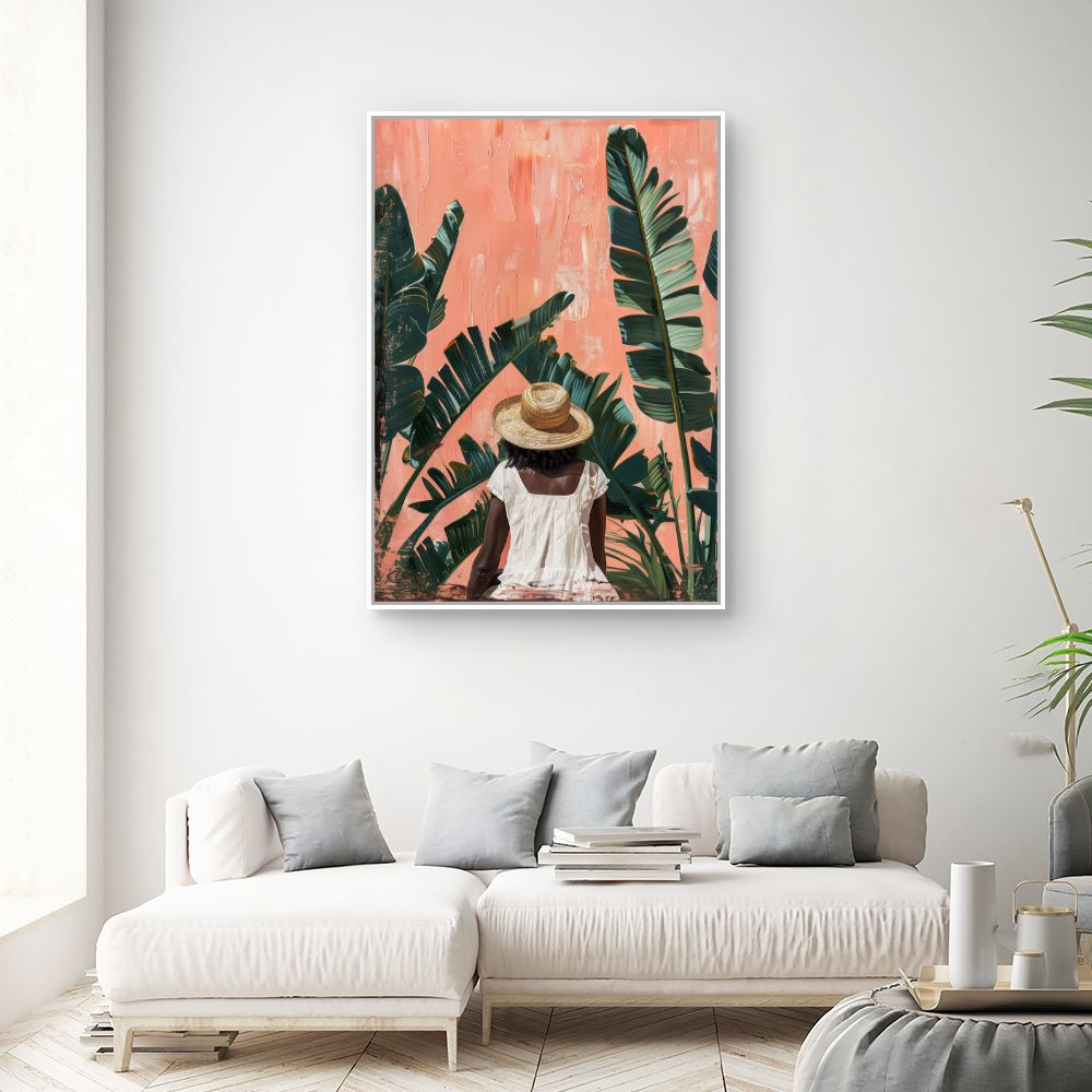 Toile "Évasion tropicale"