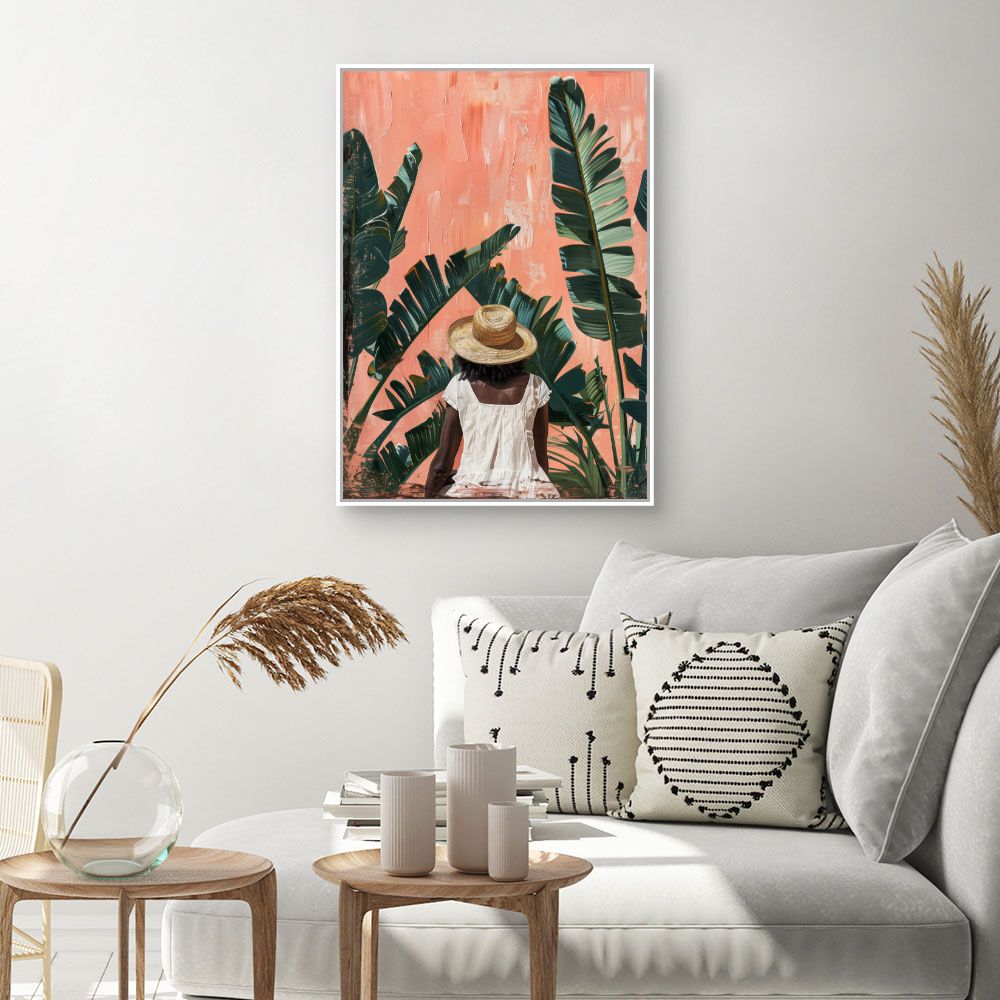 Toile "Évasion tropicale"