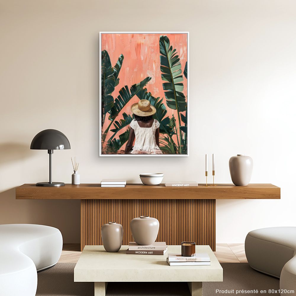 Toile "Évasion tropicale"