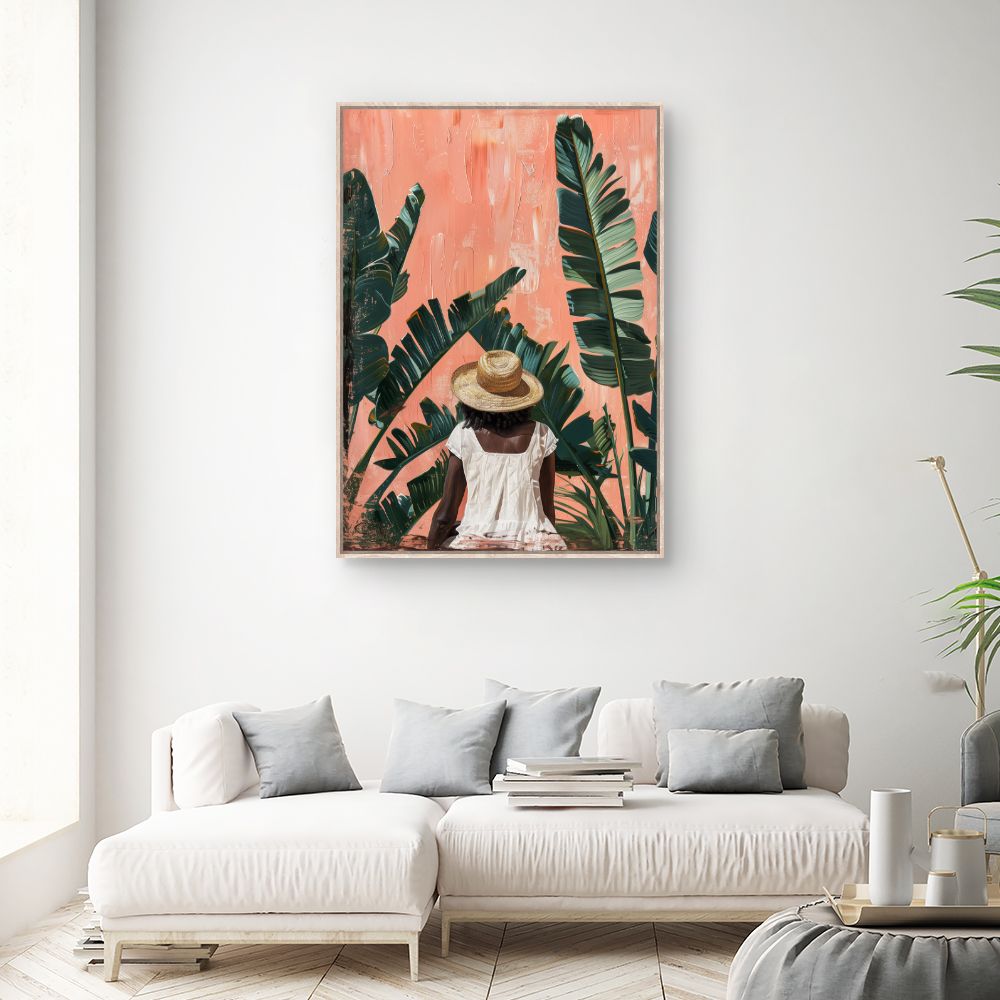 Toile "Évasion tropicale"