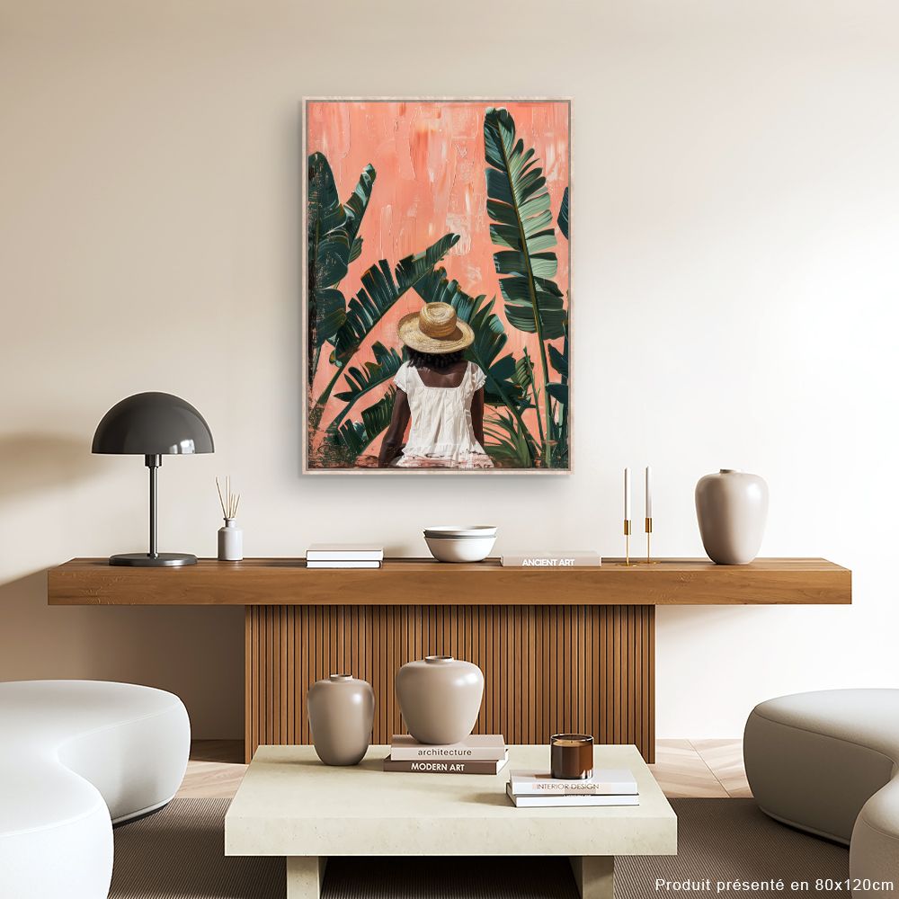 Toile "Évasion tropicale"