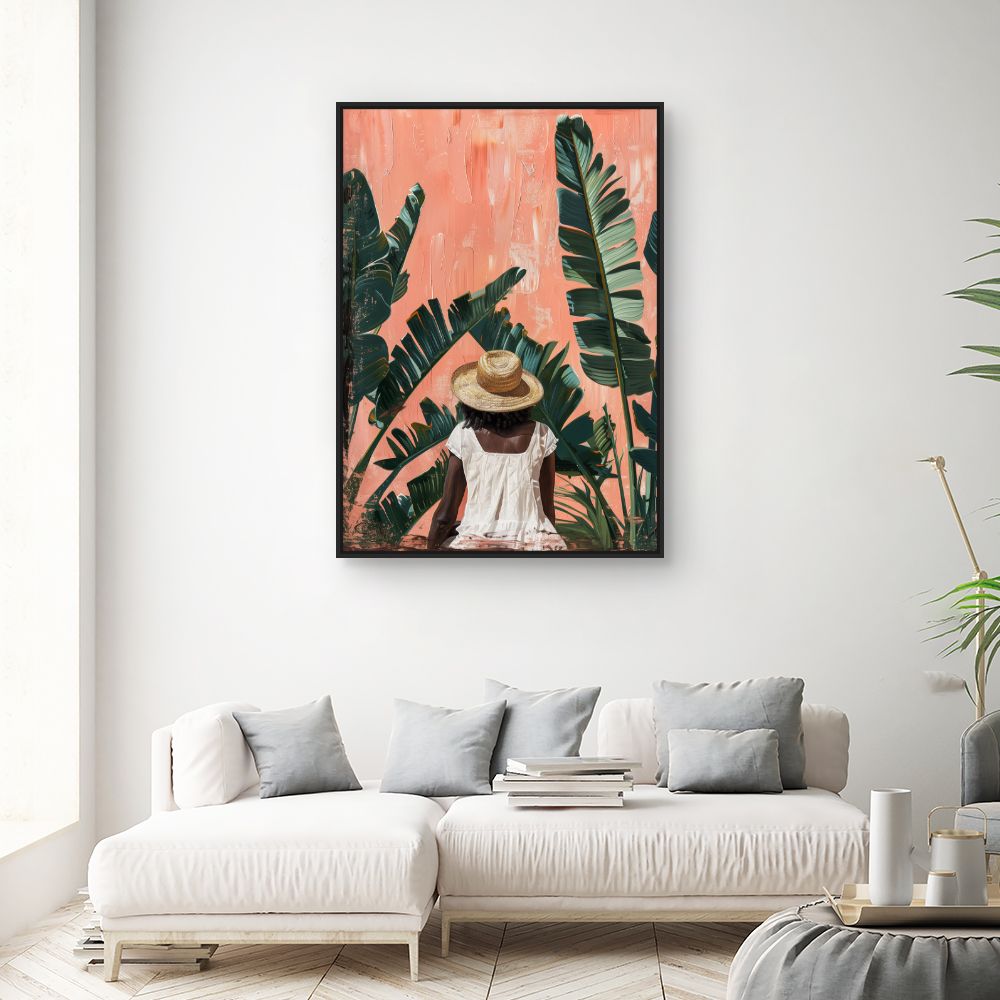 Toile "Évasion tropicale"