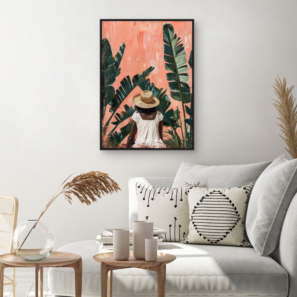 Toile "Évasion tropicale"