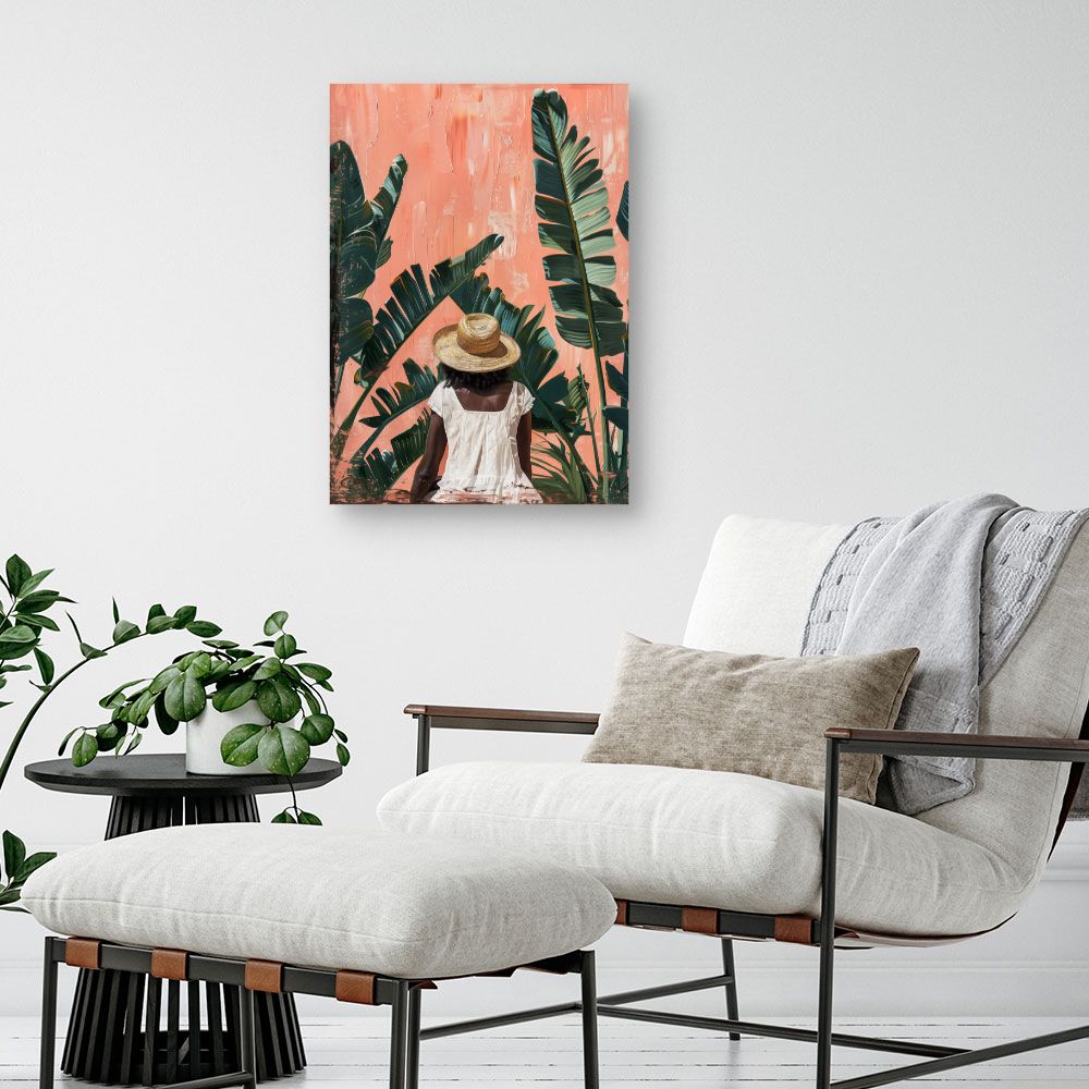 Toile "Évasion tropicale"