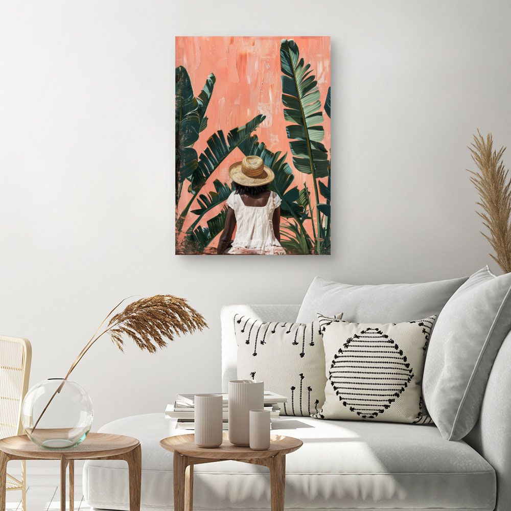 Toile "Évasion tropicale"