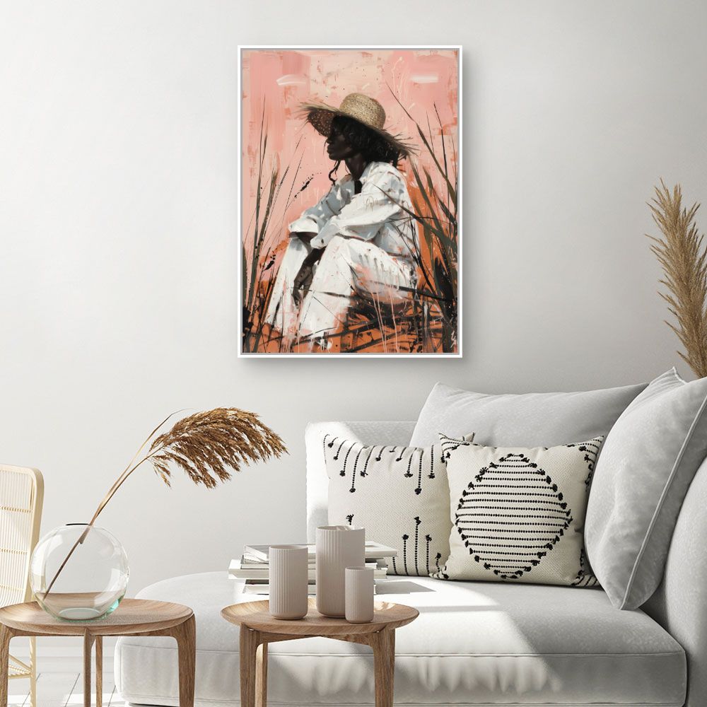 Toile "Élégance champêtre"