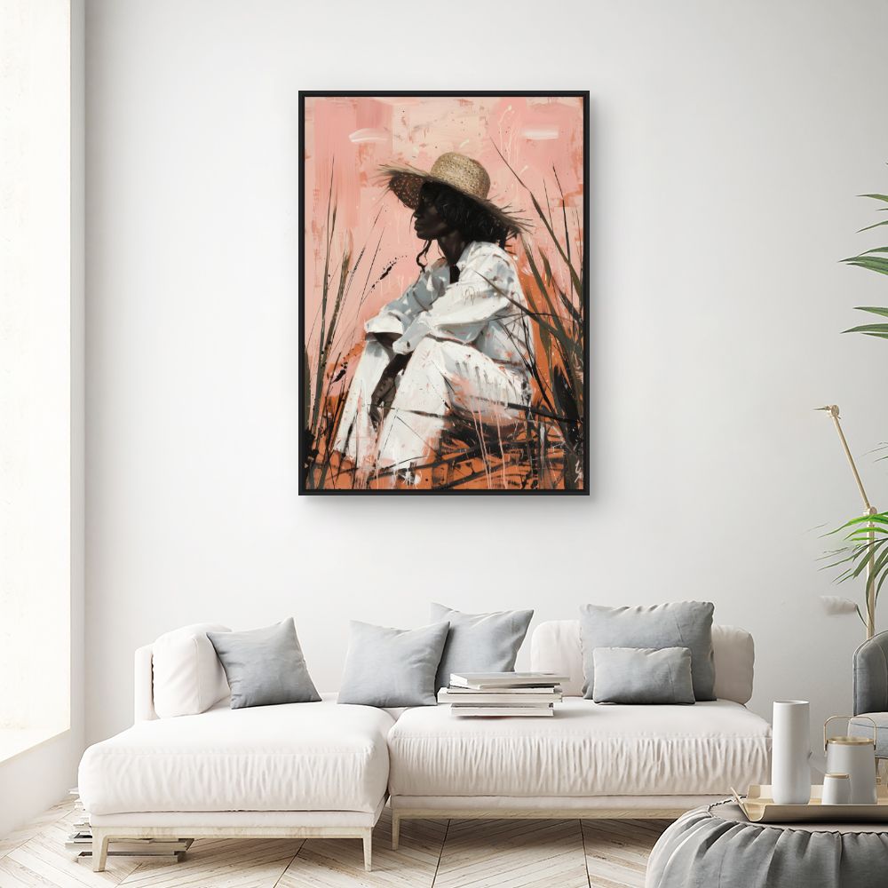 Toile "Élégance champêtre"