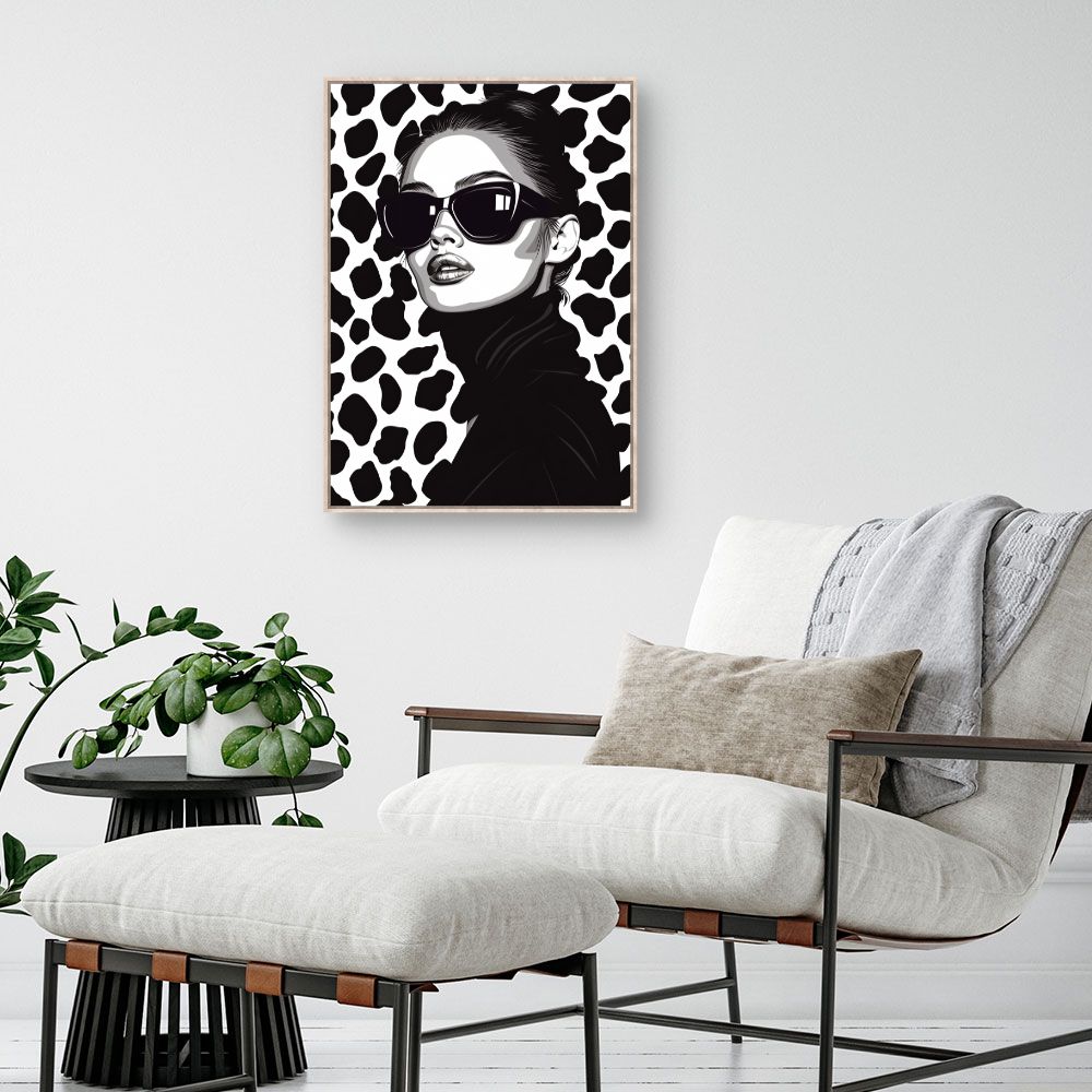 Toile "Élégance glamour"