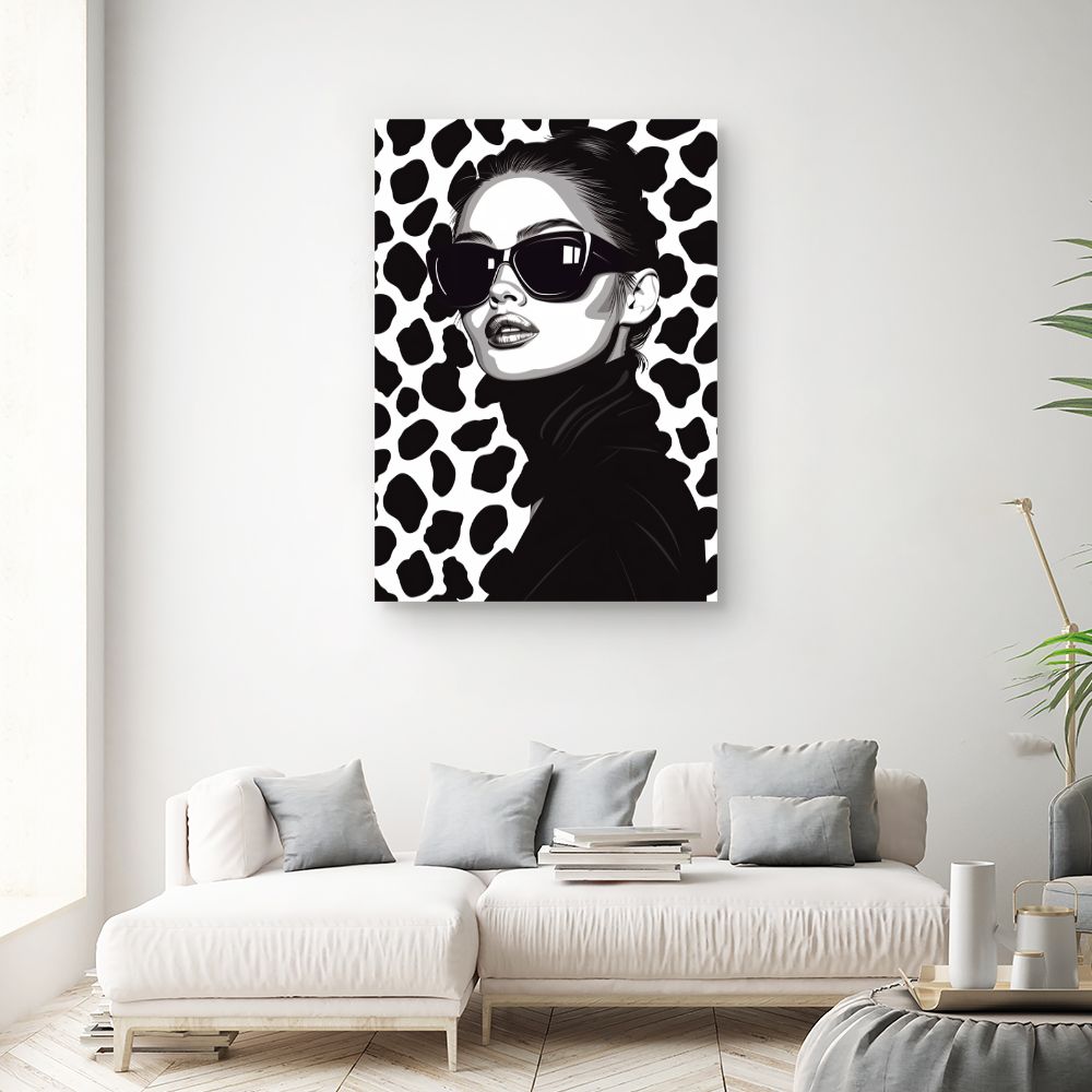 Toile "Élégance glamour"