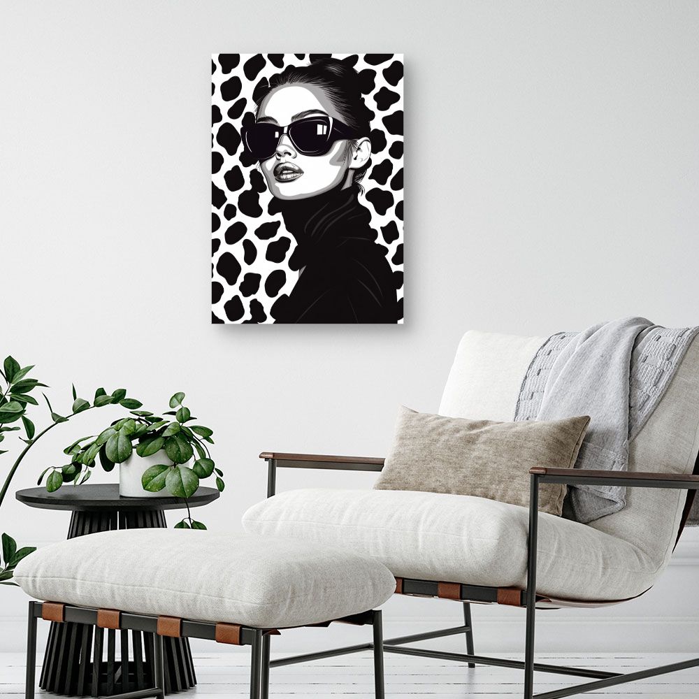 Toile "Élégance glamour"