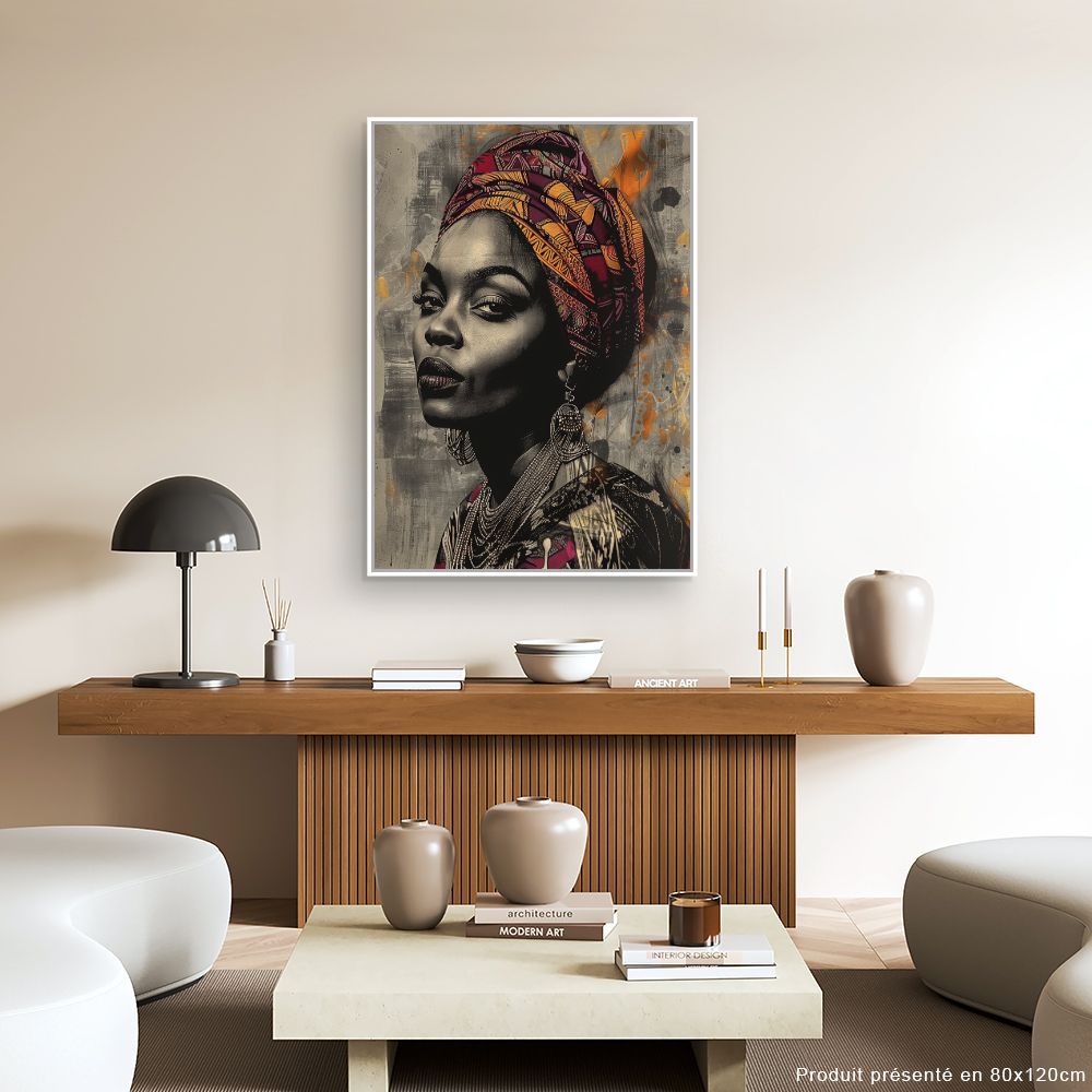 Doek "Elegant portret"