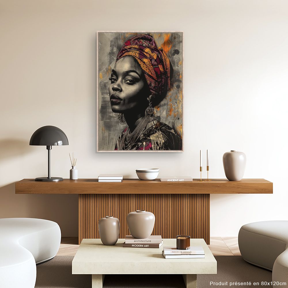 Doek "Elegant portret"